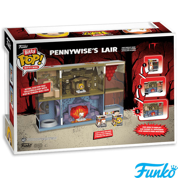 Funko Bitty Pop! Bitty Box It Pennywise Lair Figure